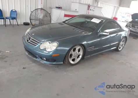 2004 Mercedes-Benz Sl 500 z USA, uszkodzony, nr VIN WDBSK75F54F070555
